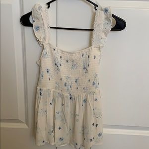Francesca’s Blue Rain Brand Top